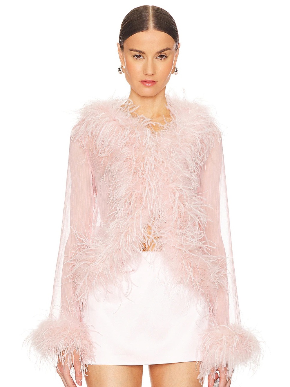 NWOT Bubish Gigi Feather Top